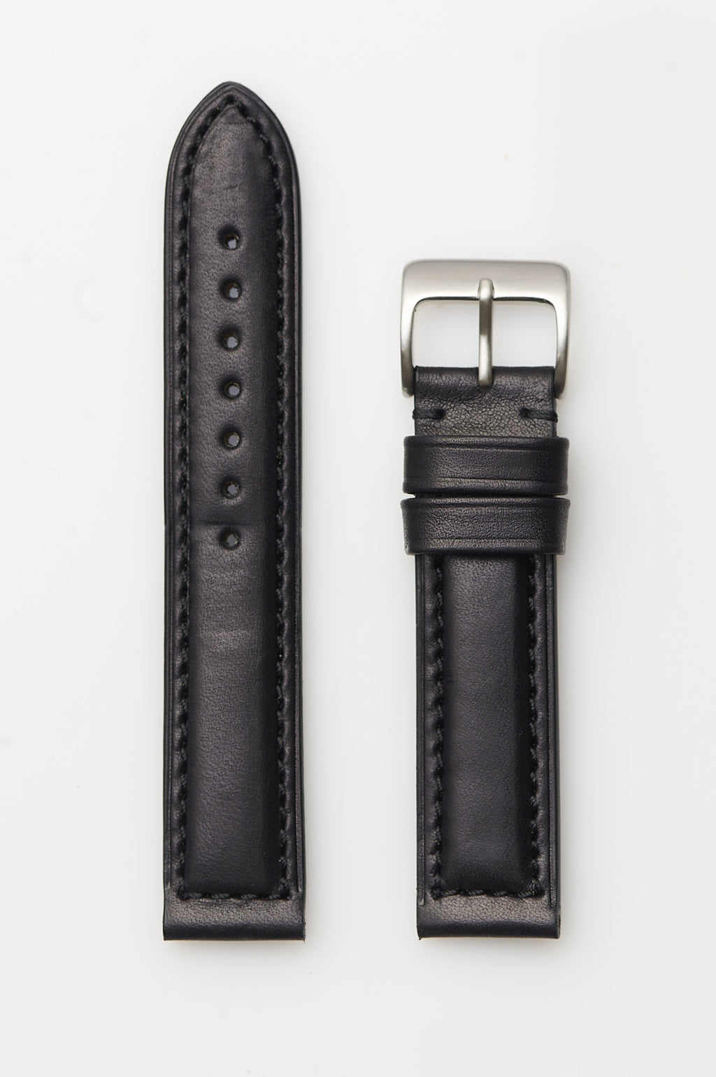 Black Genuine Aniline Leather | USA Made - Traditional - H2043