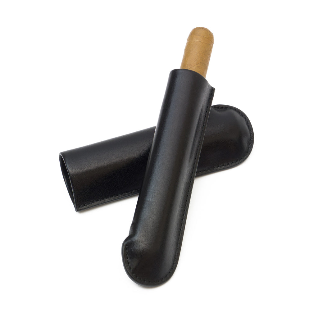 Single-Finger Genuine Leather Cigar Case | Made in the USA